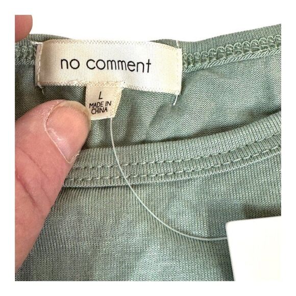 Womens Los Angeles Tee L Green Tshirt Dreaming Rhinestone City Of Angels NEW - Picture 5 of 7